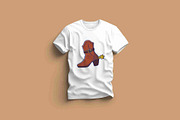 Cowboy Shoe Cartoon Vector Icons, an Object Illustration by Artstorystudio (Thumbnail 2 of 3)