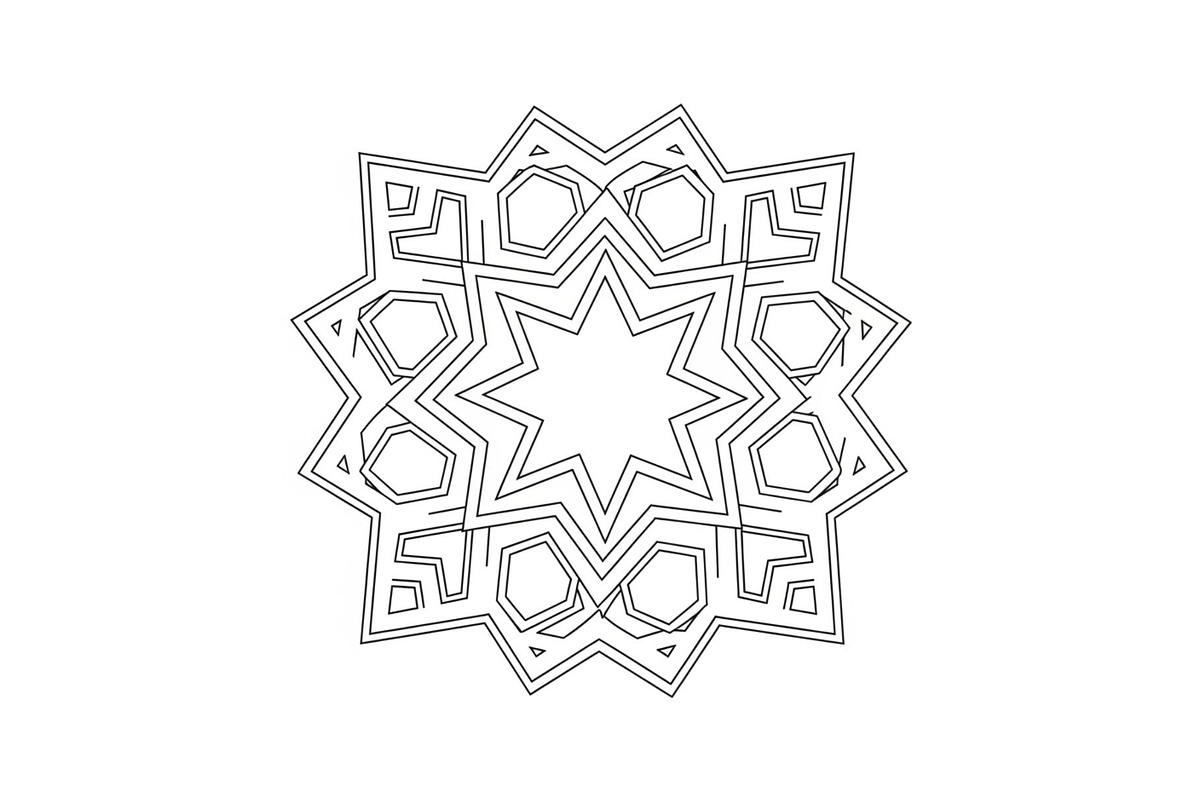 Islamic Mandala Geometric Bundle, an Illustration by Gaye Art (Photo 13 of 51)