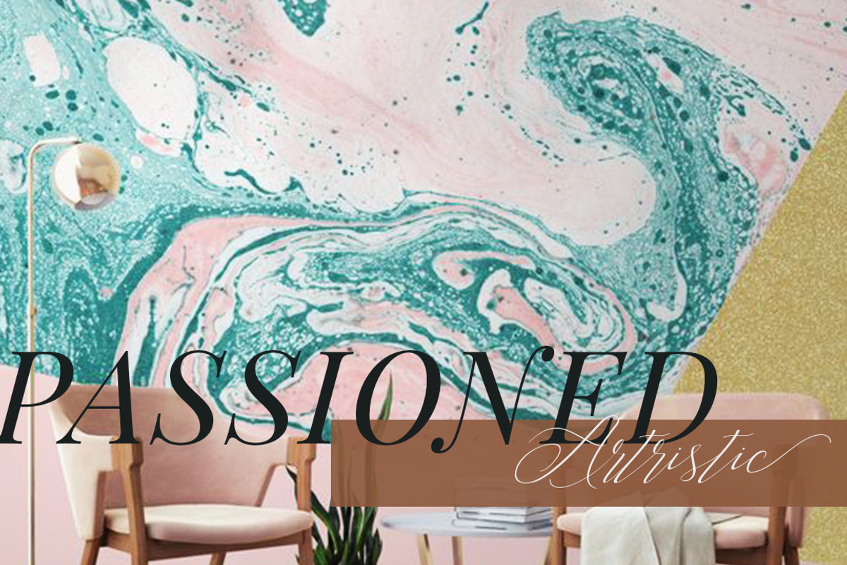 Trendencia Script, a Script Font by Dirtyline Studio (Photo 9 of 10)