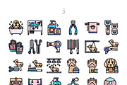 30 Pet grooming Icon set, an Outline Icon by Just Icon (Thumbnail 2 of 3)