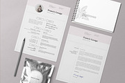 Resume Template • Francis, a Resume Template by Botanica Paperie (Thumbnail 3 of 4)