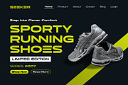 Seeker - Wide Sporty Branding Font, a Sans Serif Font by Asenbayu (Thumbnail 7 of 15)