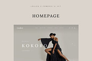 Loulou | Fashion E-commerce Template, a Landing Page Template by Skolastika Phoebe (Thumbnail 5 of 11)