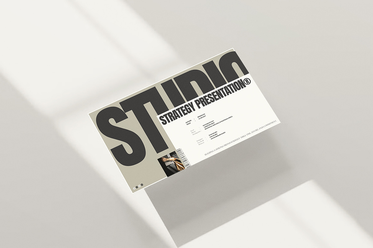 Brand Strategy Presentation Template, a Presentation Template by Studio Monova (Photo 7 of 15)