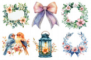Wedding Watercolor Clipart, an Illustration by Daily.Designs (Thumbnail 7 of 7)