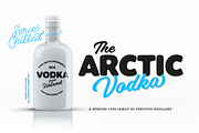 Vodka Font Pack, a Sans Serif Font by Fenotype (Thumbnail 1 of 11)
