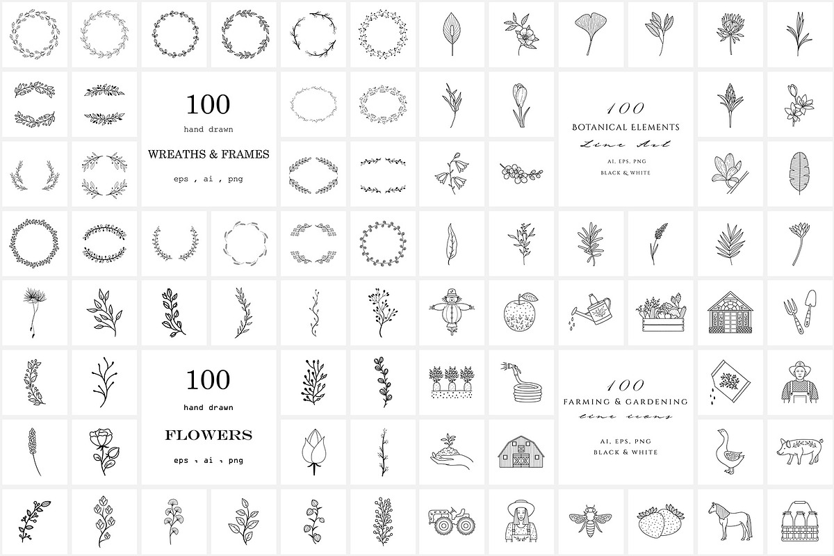 Essential Creative Graphic Bundle, an Object Graphic by NatalieArtShop (Photo 5 of 7)