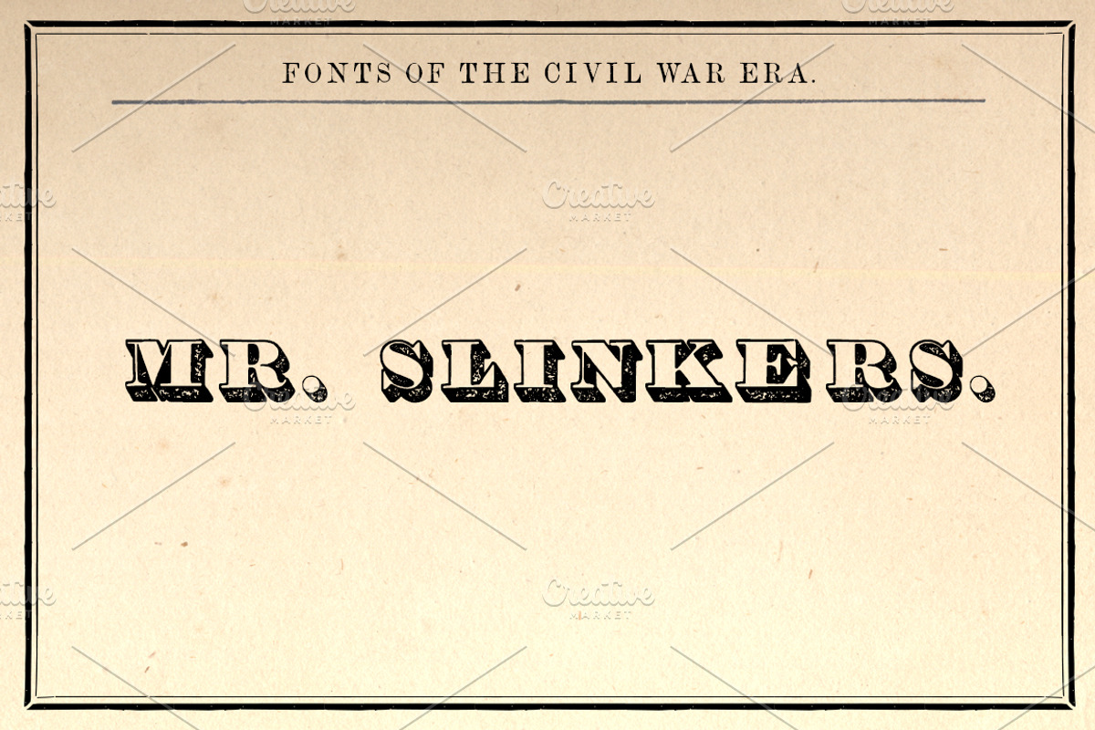 The Striped Pig Display Font, a Serif Font by New Blazing Star Press (Photo 3 of 3)