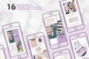 Lavender Field INSTAGRAM BANNER pack, a Social Media Template by Andimaginary Creative Co. (Thumbnail 8 of 9)