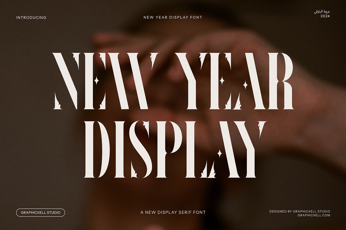 New Year Elegant Serif, a Serif Font by Graphicxell (Photo 1 of 7)