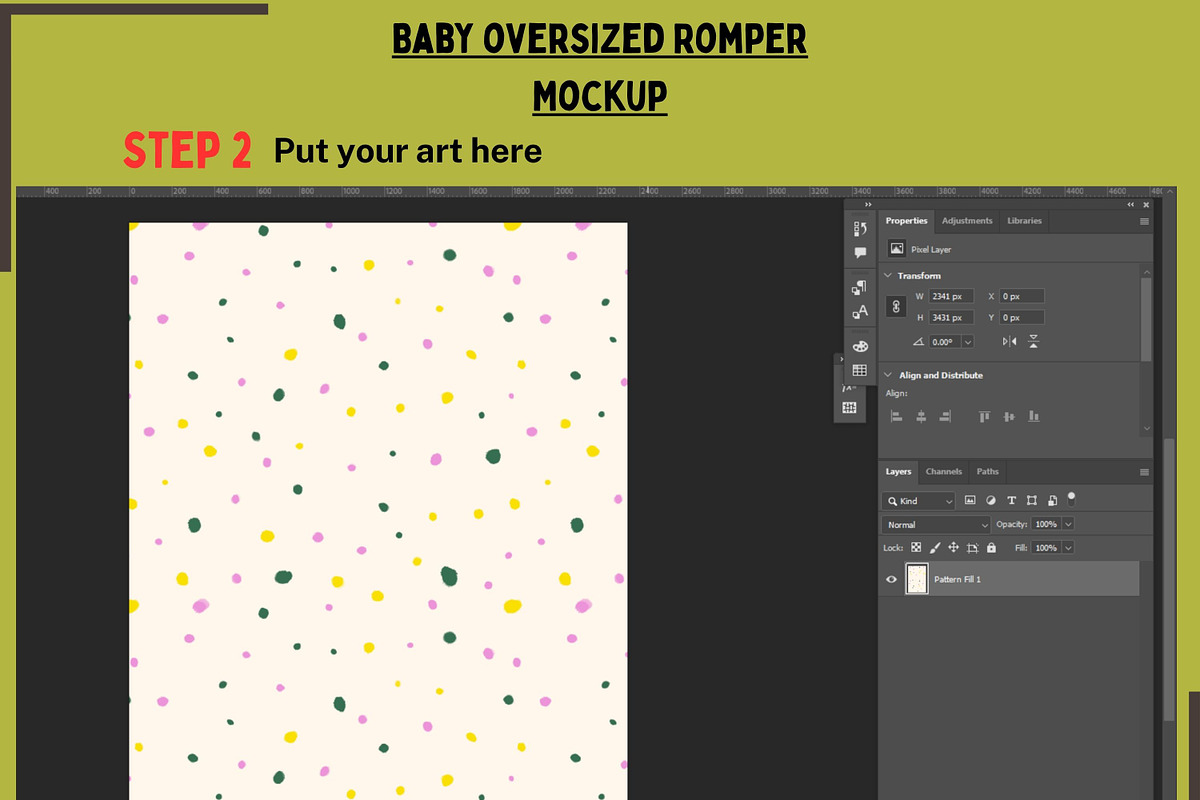 Baby oversized Romper Mockup, a Hoody Mockup by Nora Gad (Photo 3 of 16)