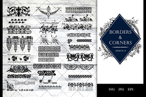 Vintage Baroque -9 Ornamental Border