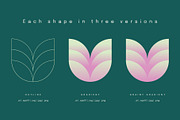 Grainy Gradient Shapes, an Object Graphic by Léo Alexandre (Thumbnail 3 of 12)