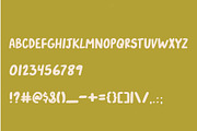 Modern Bold Handwritten Font, a Sans Serif Font by Forth and Wild (Thumbnail 2 of 7)