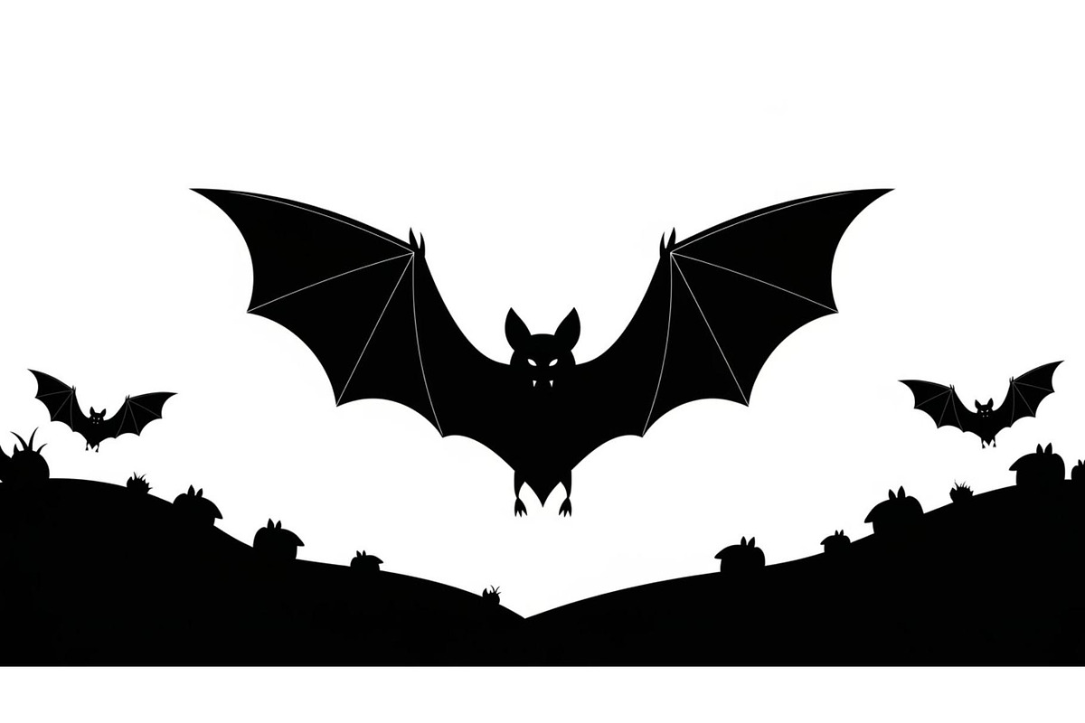 Minimal Horror Bat Silhouette Bundle, an Illustration by Designs_River (Photo 16 of 51)
