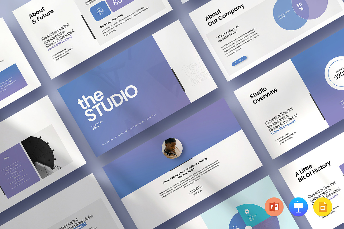 The Studio Presentation Template, a Presentation Template by evgenystudio (Photo 1 of 7)