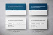 Holborn Engineering Business Card, a Business Card Template by Layoutlet (Thumbnail 2 of 2)