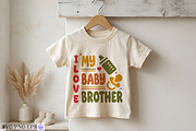 I Love My Baby Brother Baby SVG, a Seasonal Illustration by mh_arif (Thumbnail 4 of 4)