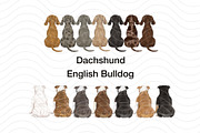 Graduation Girl with Dog Clipart Set, a Person Illustration by ColorfulPT (Thumbnail 6 of 9)
