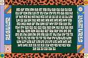 Kosnat Trunks Retro Display Typeface, a Sans Serif Font by alit design (Thumbnail 7 of 20)