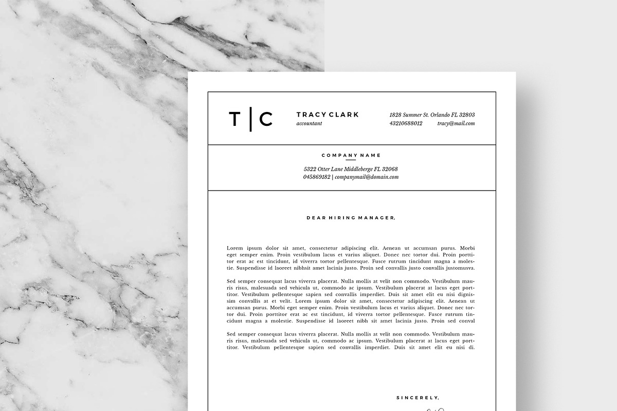 Clean & Simple Resume, a Resume Template by Glowing Pieces (Photo 4 of 5)