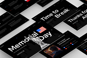 Memorial Day Presentation, a Presentation Template by Annora Studio (Thumbnail 6 of 7)