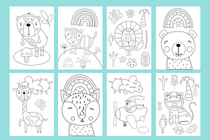 Coloring Page Book For Kids