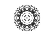 Ornamental Black White Mandala Pack, a Decorative Illustration by NJ Himel (Thumbnail 37 of 103)