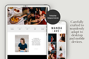 Showit Template - Manda, a Websites & App Template by Creator Goodies (Thumbnail 2 of 5)