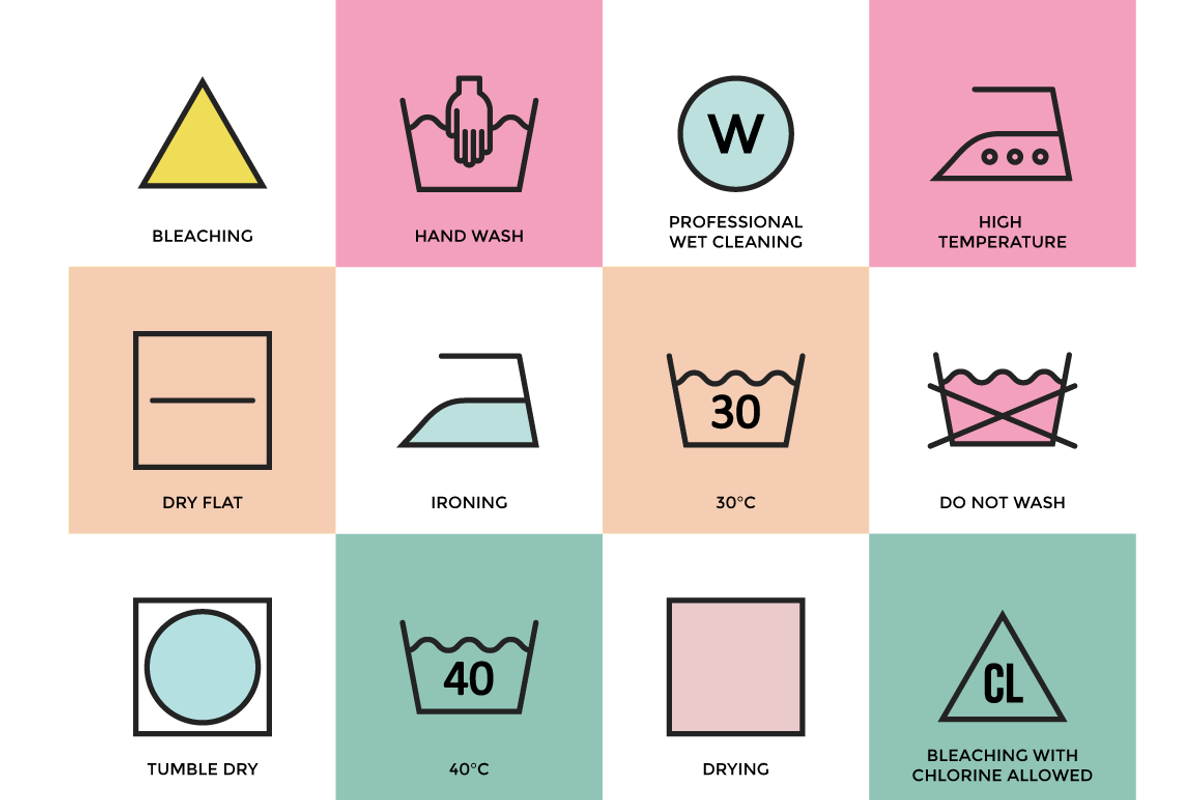 Clothing Labels and Laundry Symbols, an Icon by Marmalade Moon (Photo 3 of 8)