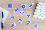 New Year Solid Icon Set, a Solid Icon by DailyYouth (Thumbnail 4 of 4)