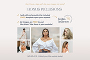 Wix Template Beauty Business Website, a Wix Template by vectorocean (Thumbnail 9 of 11)