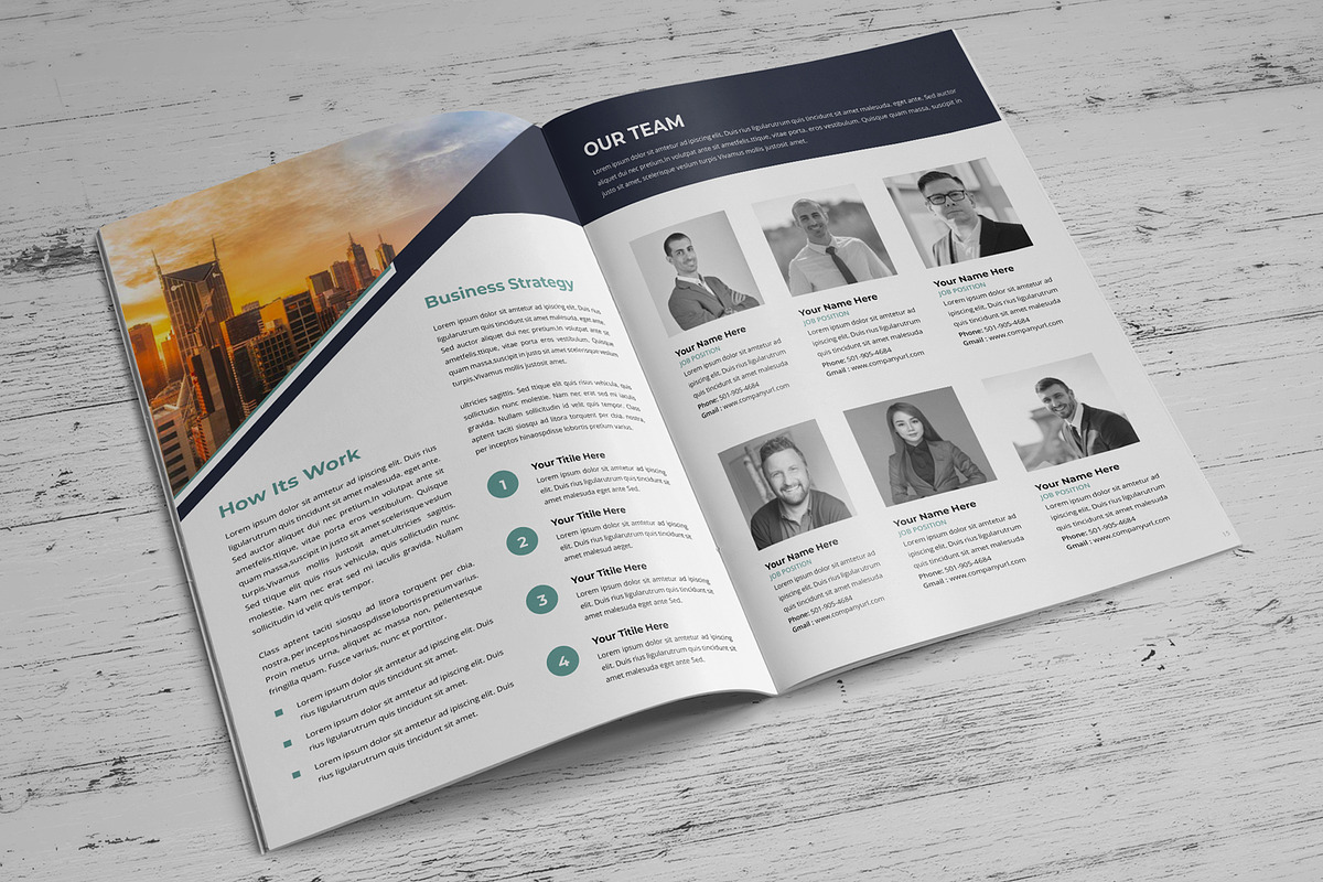 Company Profile Template V4, a Brochure Template by SamiSimply7 (Photo 4 of 9)