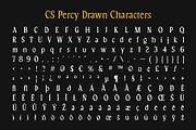 CS Percy Drawn, a Serif Font by Craft Supply Co. (Thumbnail 8 of 8)