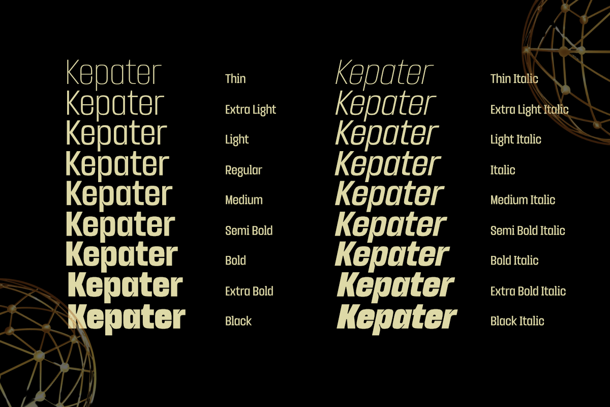 Kepater - Display Sans Family, a Font by Differentialtype (Photo 7 of 10)