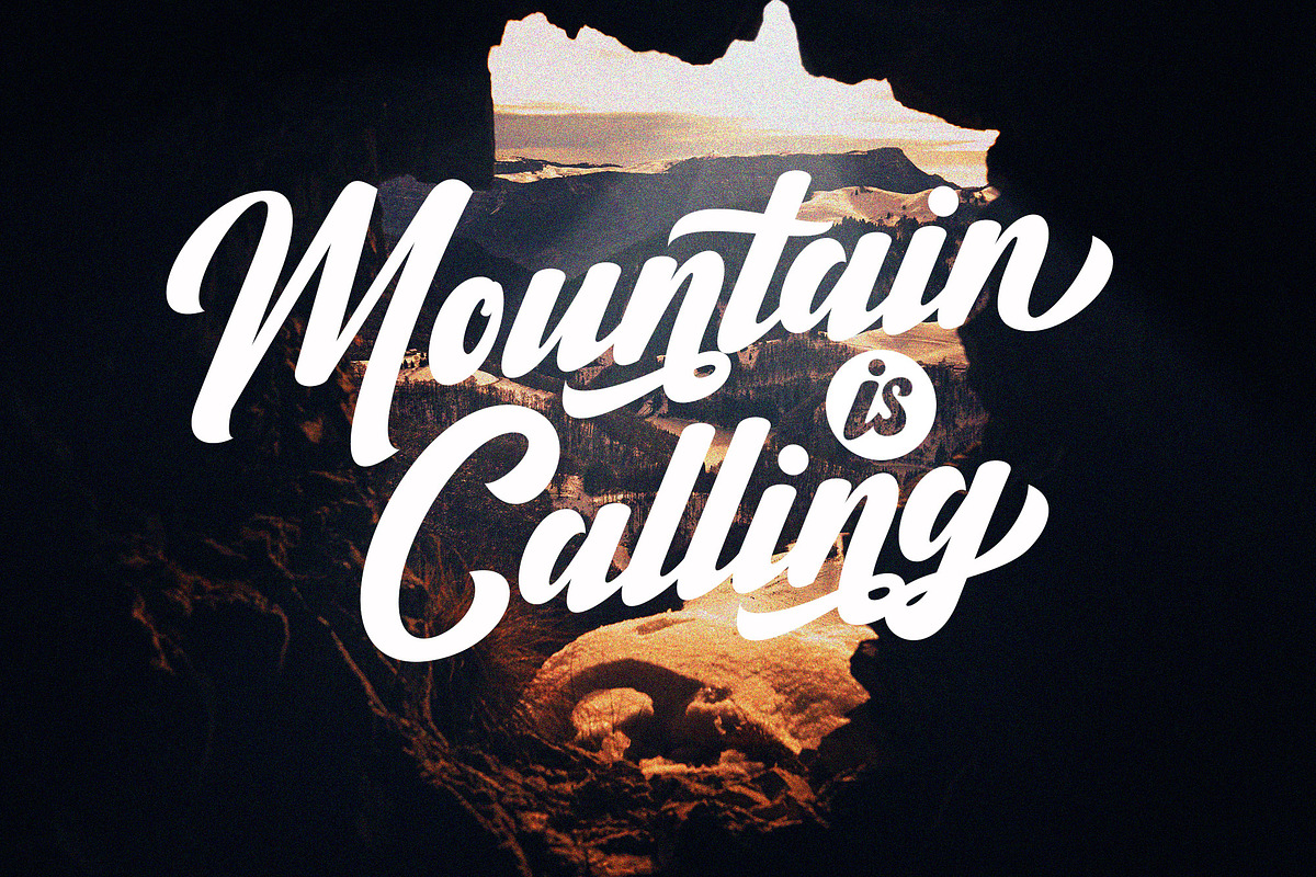 Mailgets // Bold Script Font, a Script Font by MJB Letters (Photo 9 of 9)