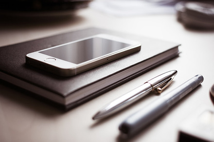 Diary with pens stock photo containing desk and music preview 6