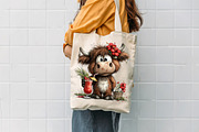 Whimsical Pool Day Highland Cow Clip, an Illustration by CreationArt (Thumbnail 2 of 7)