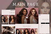 Roseliane - Luxury Hair Wigs Shopify, a Shopify Template by AtelierDuVow (Thumbnail 3 of 10)