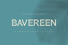 BAVEREEN SERIF