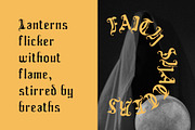 CS Bergamot Drawn, a Blackletter Font by Craft Supply Co. (Thumbnail 4 of 8)