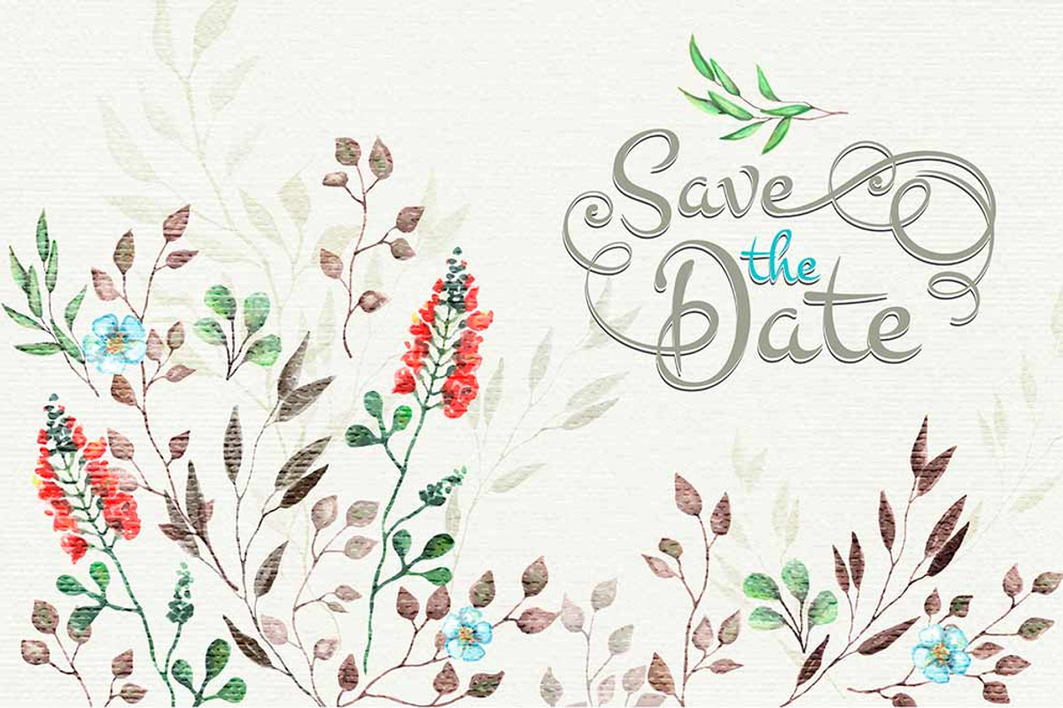 Watercolor nature set, a Decorative Illustration by ARSCOR (Photo 4 of 4)