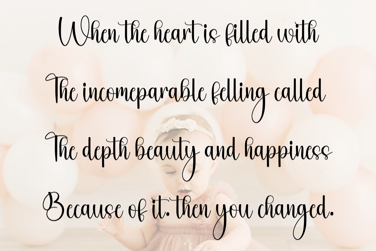 Timelines, a Handwritten Font by FreshTypeINK (Photo 5 of 8)