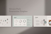 Canva Elevator Pitch Presentation, a Presentation Template by CreativityForest (Thumbnail 2 of 8)