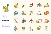 Economic 3D Icons Set Bundle, an Object Graphic by Aimagenarium@gmail.com (Thumbnail 1 of 21)