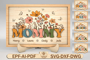 Personalized Grandma’s Garden Sign