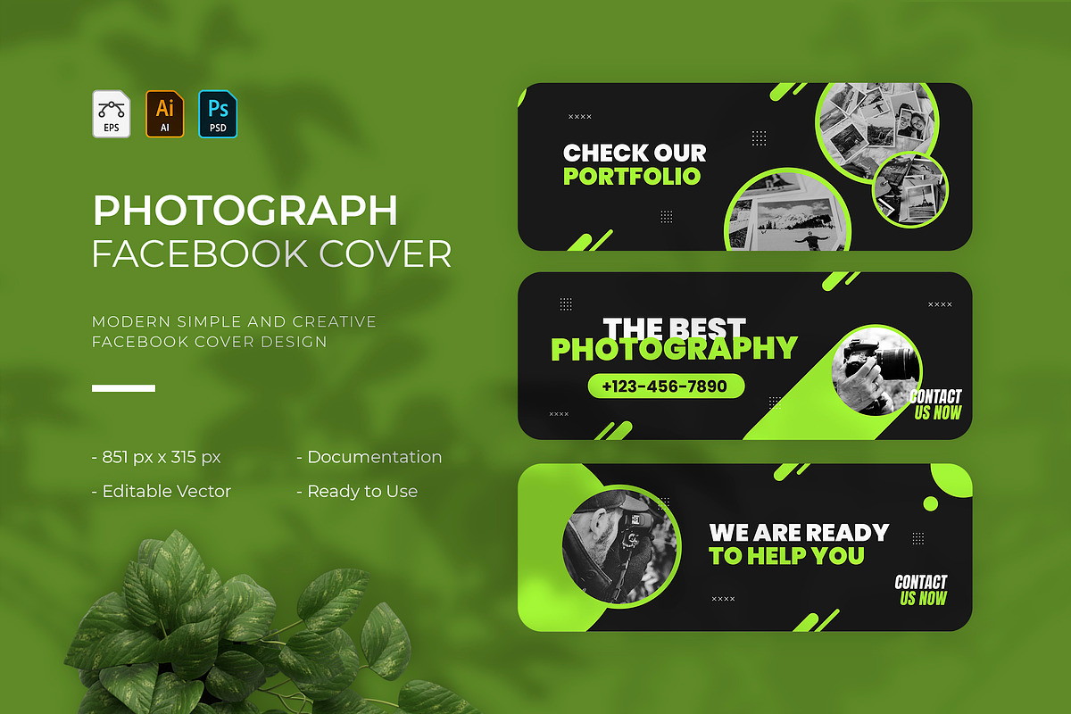 Photograph - Facebook Cover, a Print Template by VUNIRA