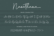 Narathama, a Script Font by GloowStudio (Thumbnail 8 of 10)