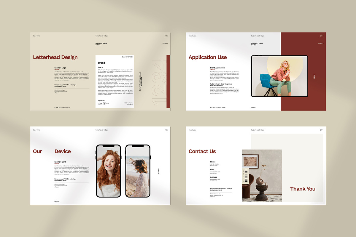Brand Guideline Presentation, a Marketing Template by PrintIdea (Photo 5 of 5)