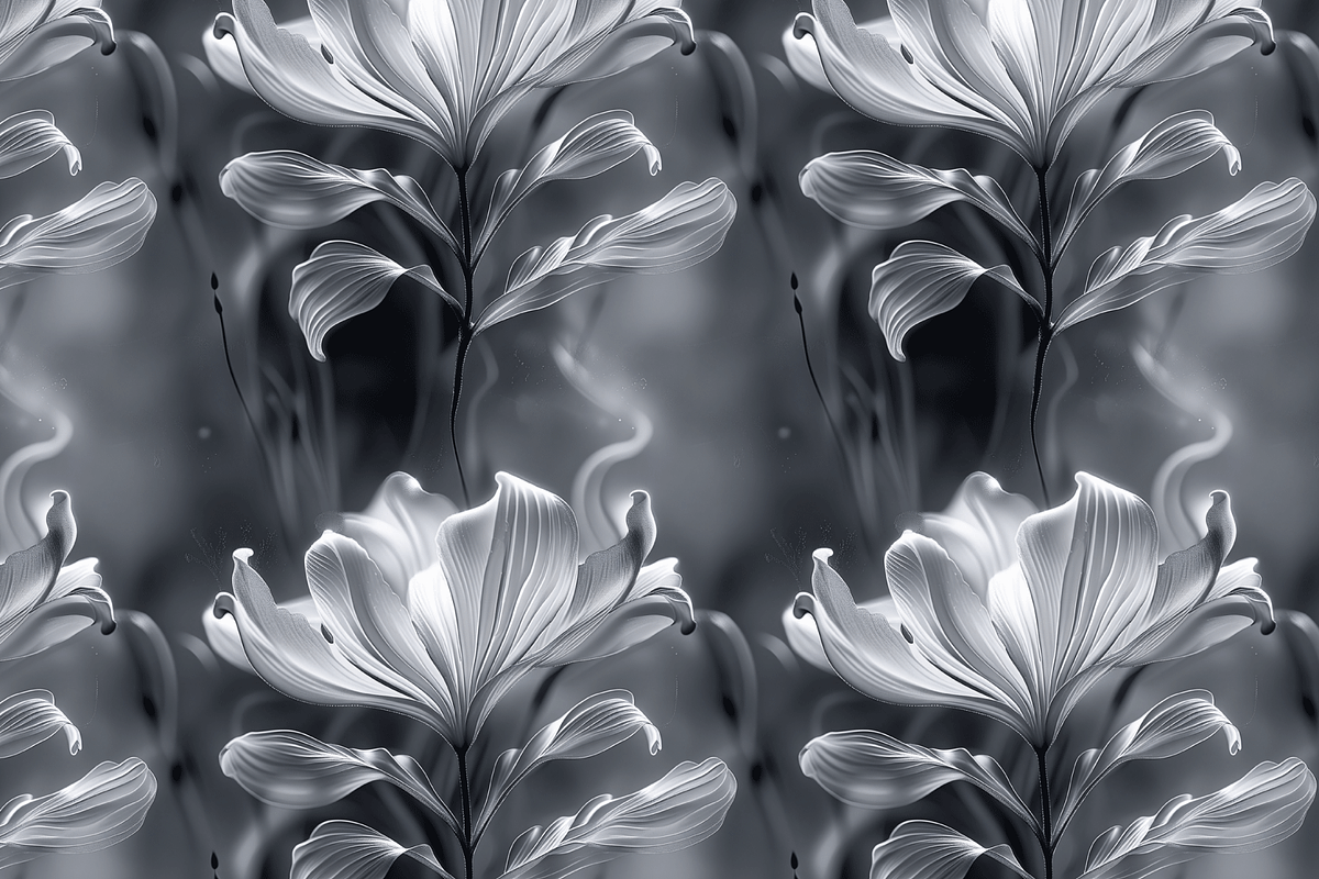 Monochrome - Floral Patterns, a Pattern Graphic by Art Sproot (Photo 8 of 8)